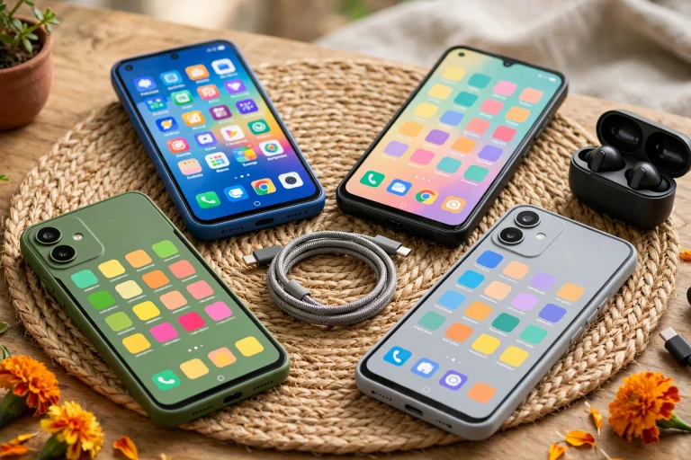 Budget smartphones with bright displays for a 2026 India buying guide